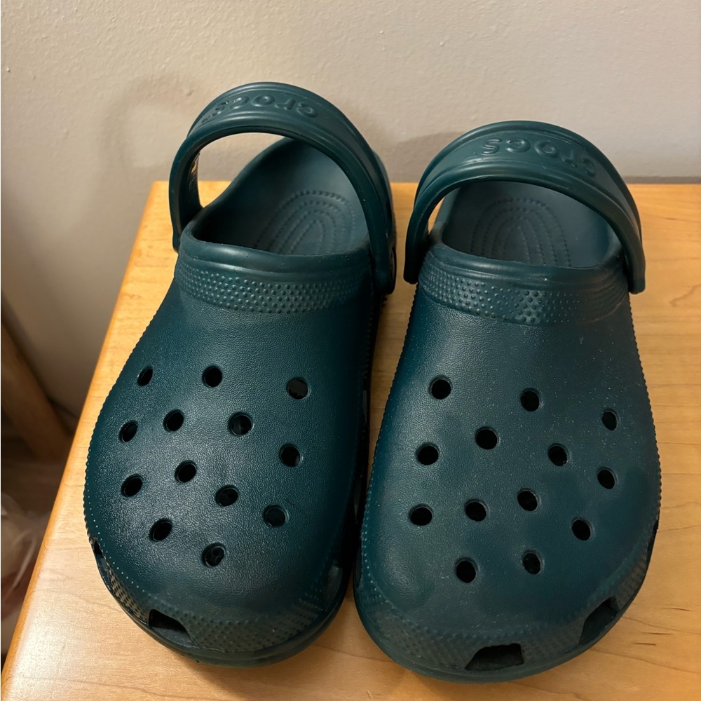 Teal Unisex Crocs